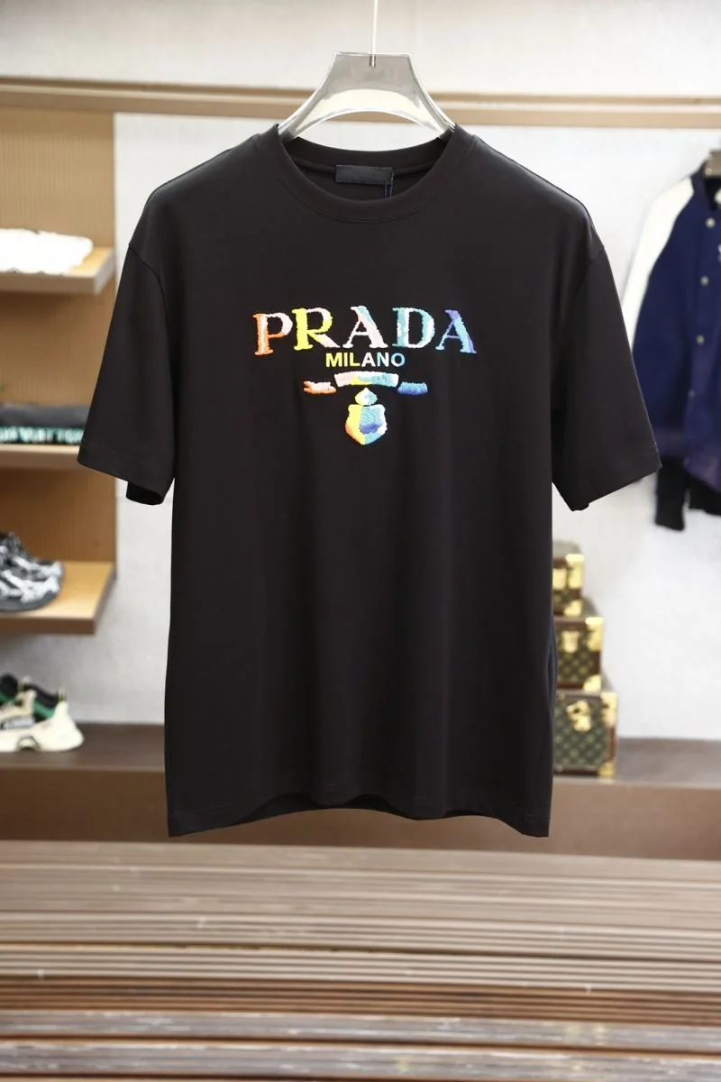 Prada T-Shirts Stretchable 167745