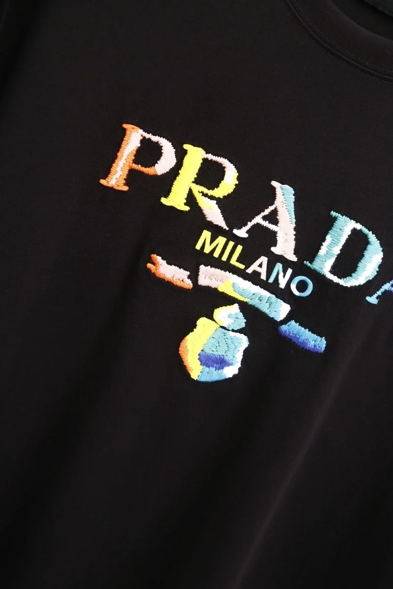 Prada T-Shirts Stretchable 167745