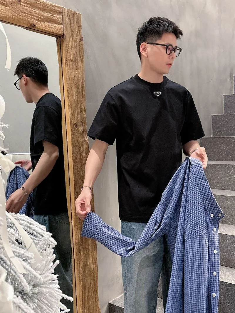 Prada T-Shirts HighQuality 167035