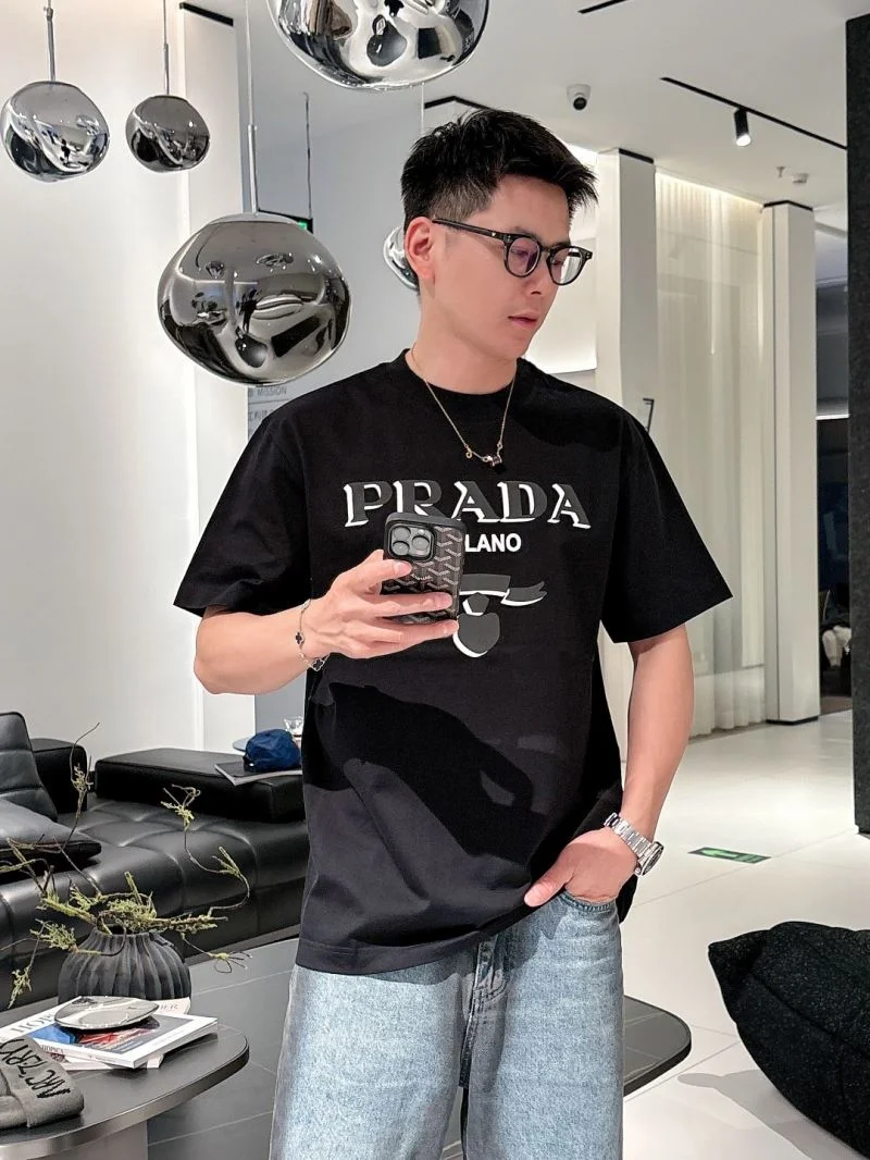 Prada T-Shirts Lightweight 167017