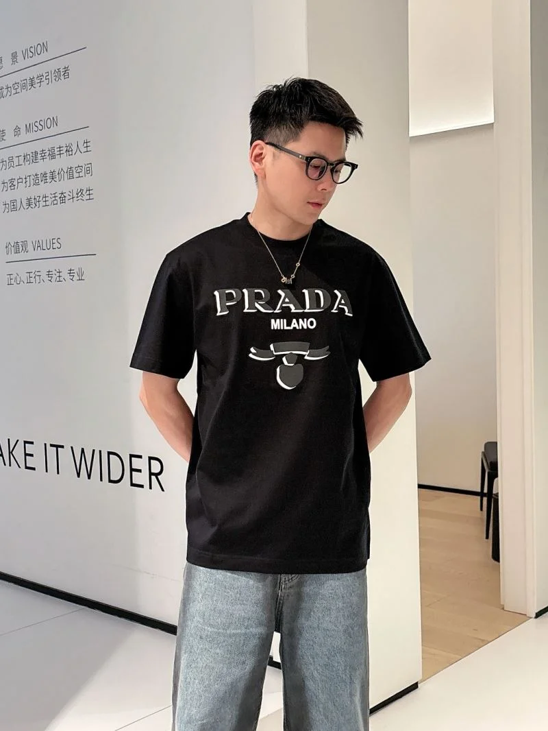 Prada T-Shirts Lightweight 167017