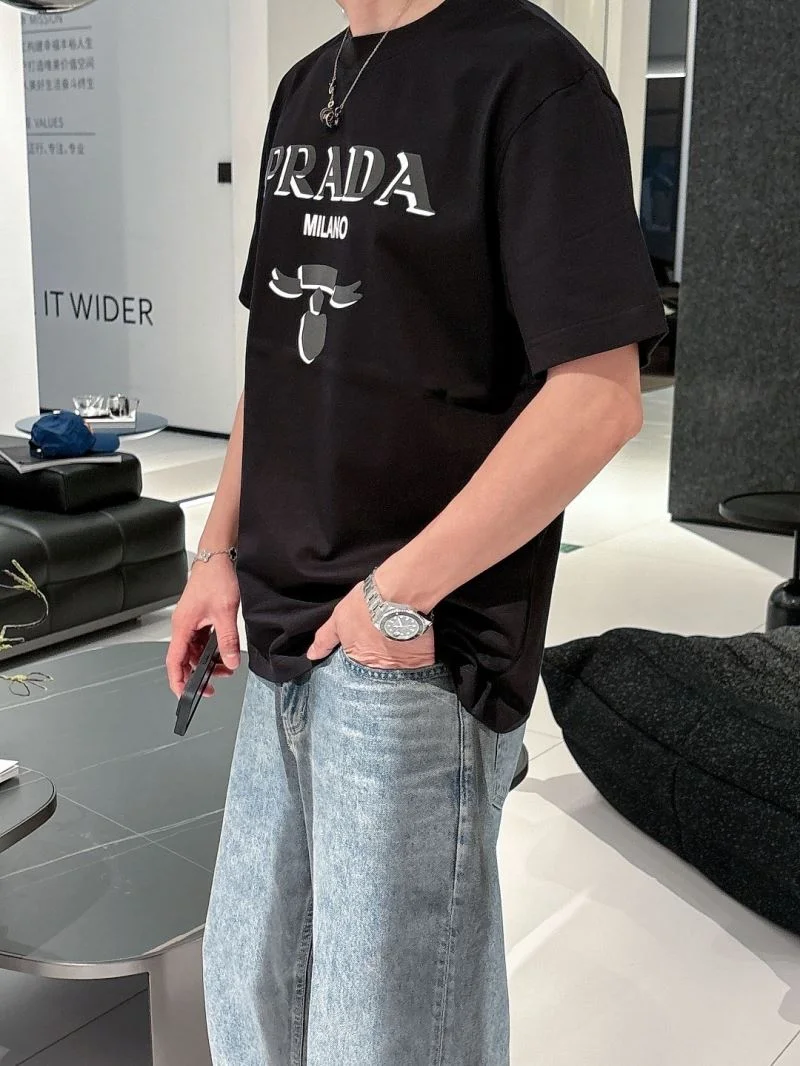 Prada T-Shirts Lightweight 167017