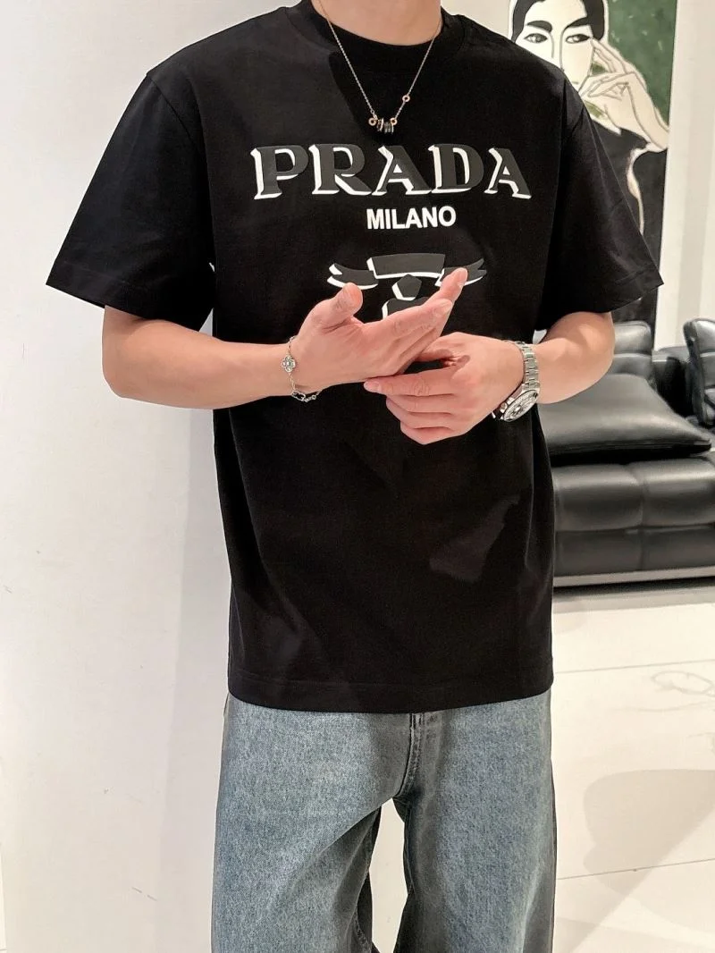 Prada T-Shirts Lightweight 167017