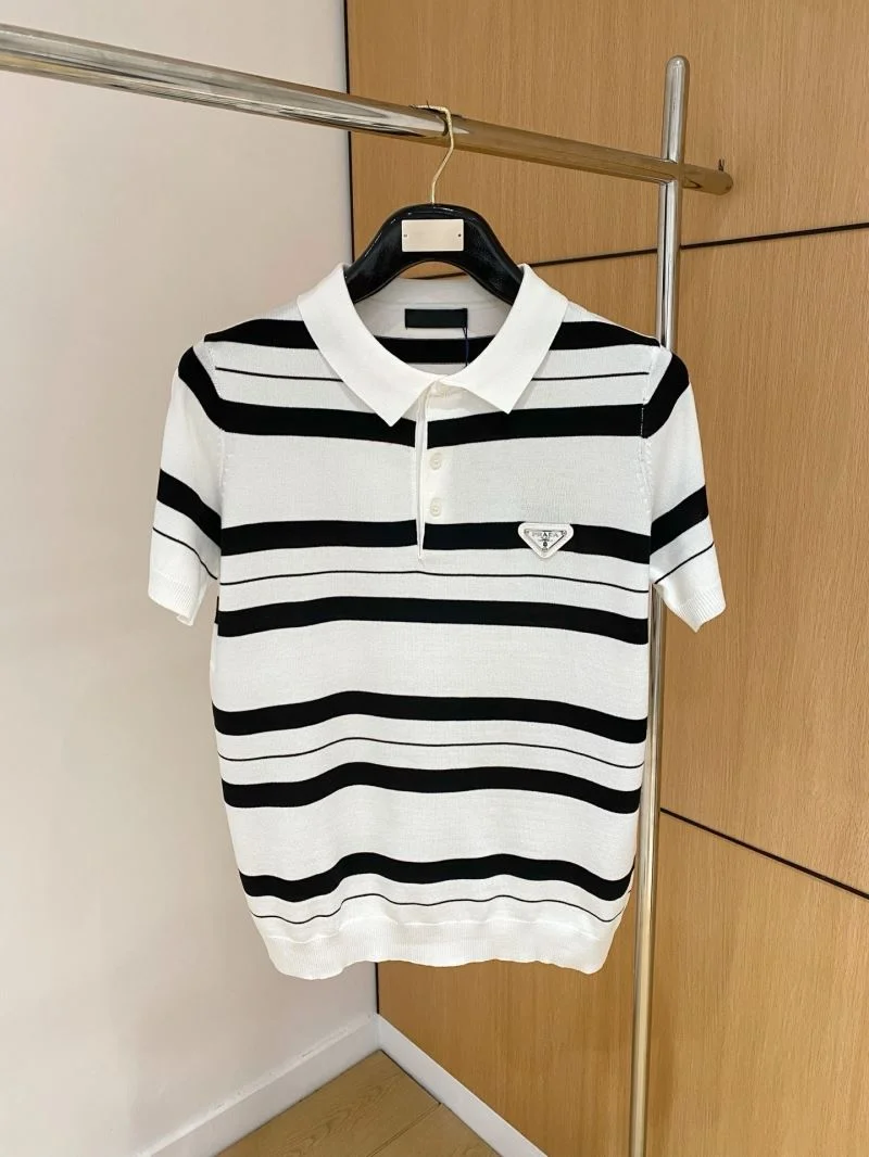 Prada T-Shirts Stretchable 167011