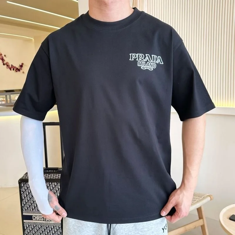 Prada T-Shirts Breathable 166837