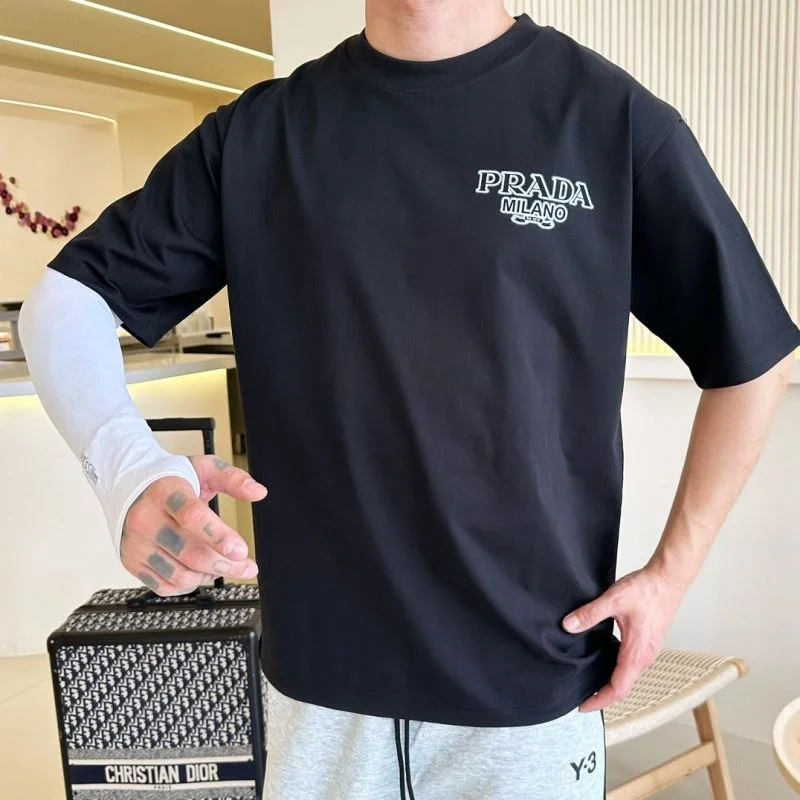 Prada T-Shirts Breathable 166837