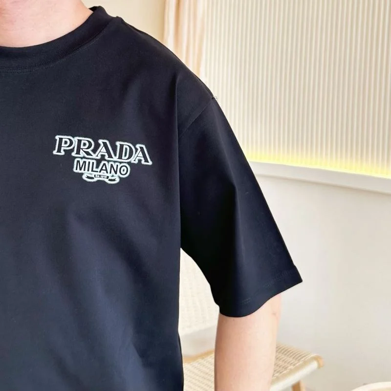Prada T-Shirts Breathable 166837