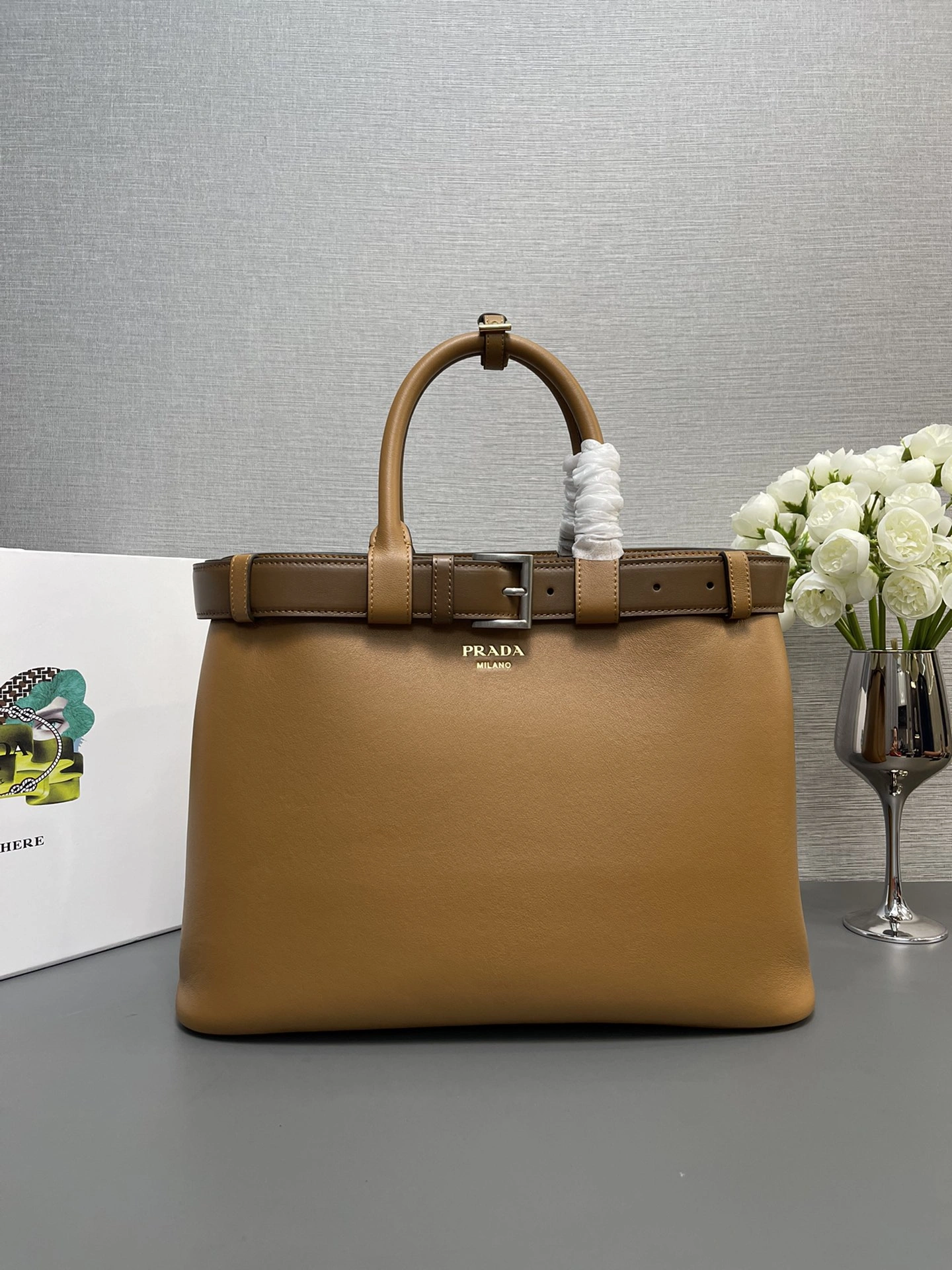 Prada Top Handle Bags Durable 73645