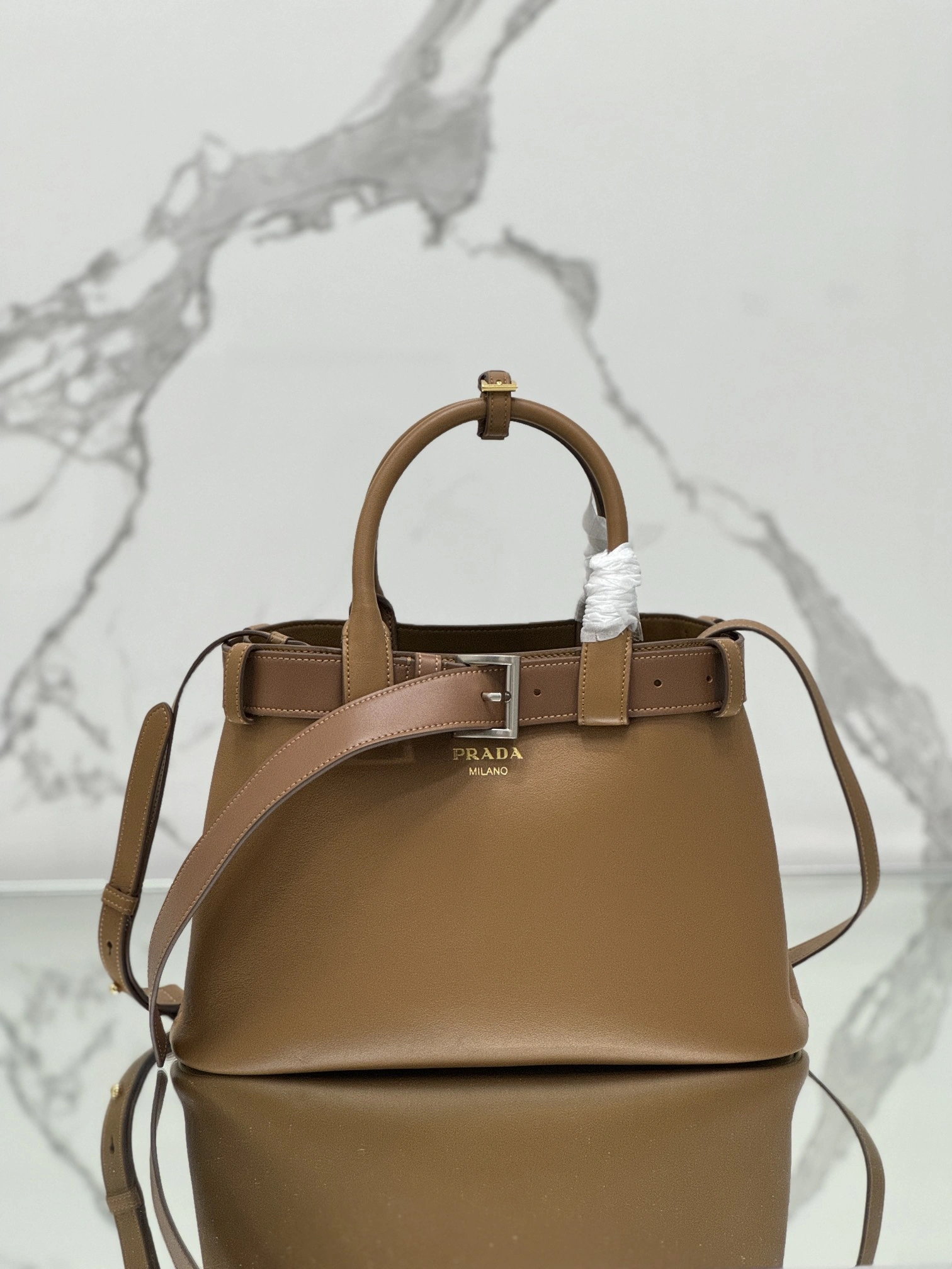 Reliable Prada Top Handle Bags 73634