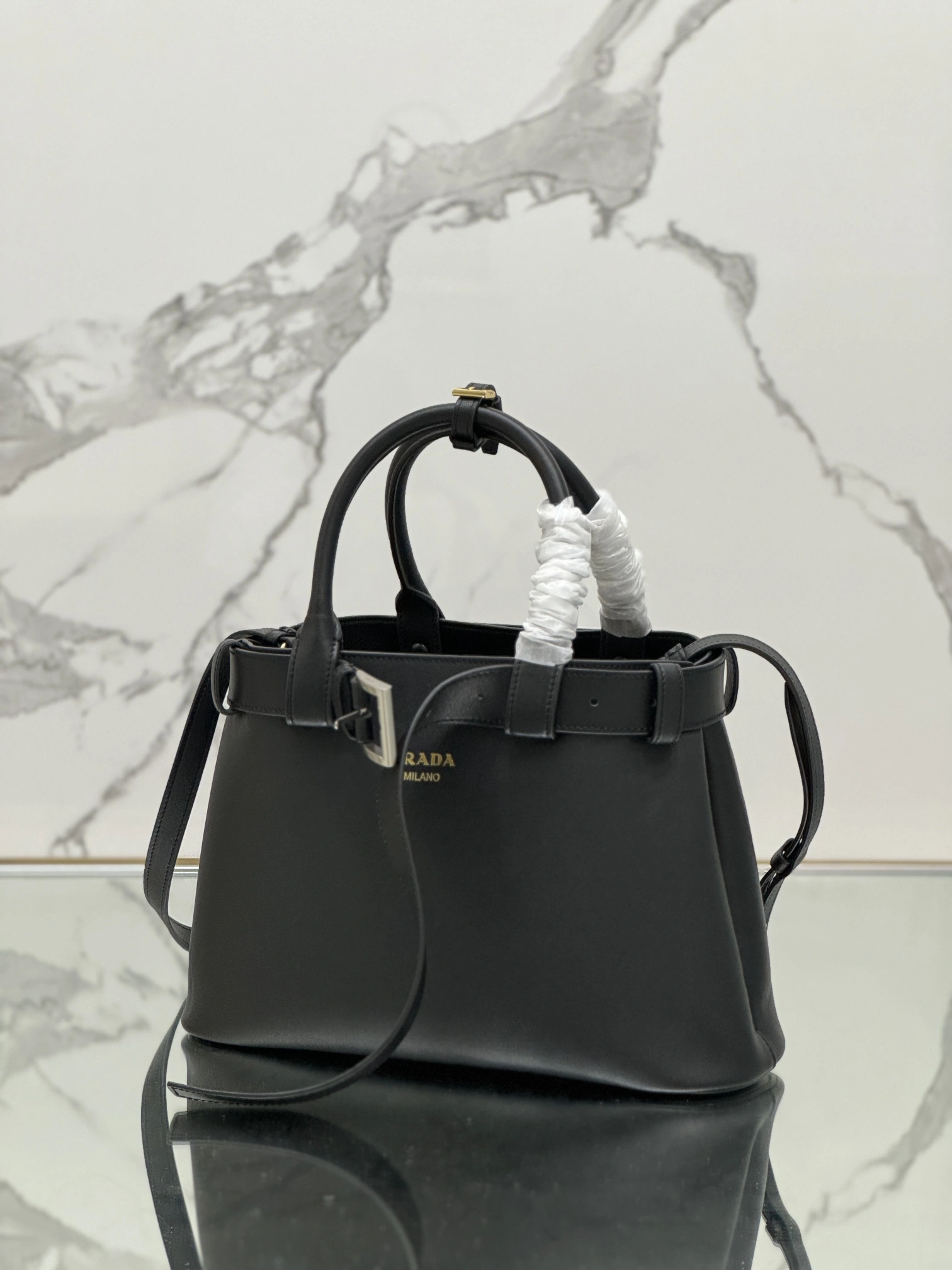 Prada Top Handle Bags SoftTouch 73641