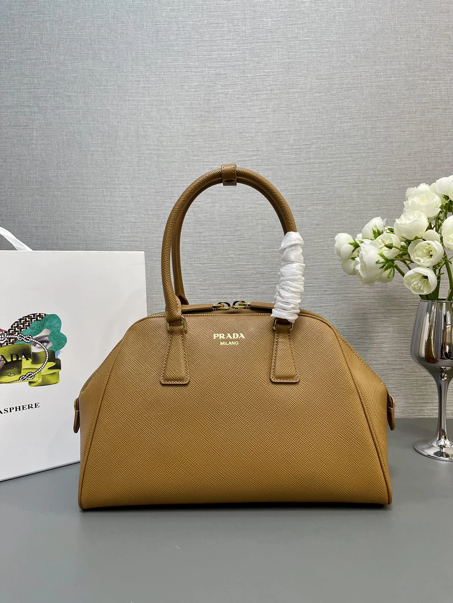 Prada Top Handle Bags Practical 71632