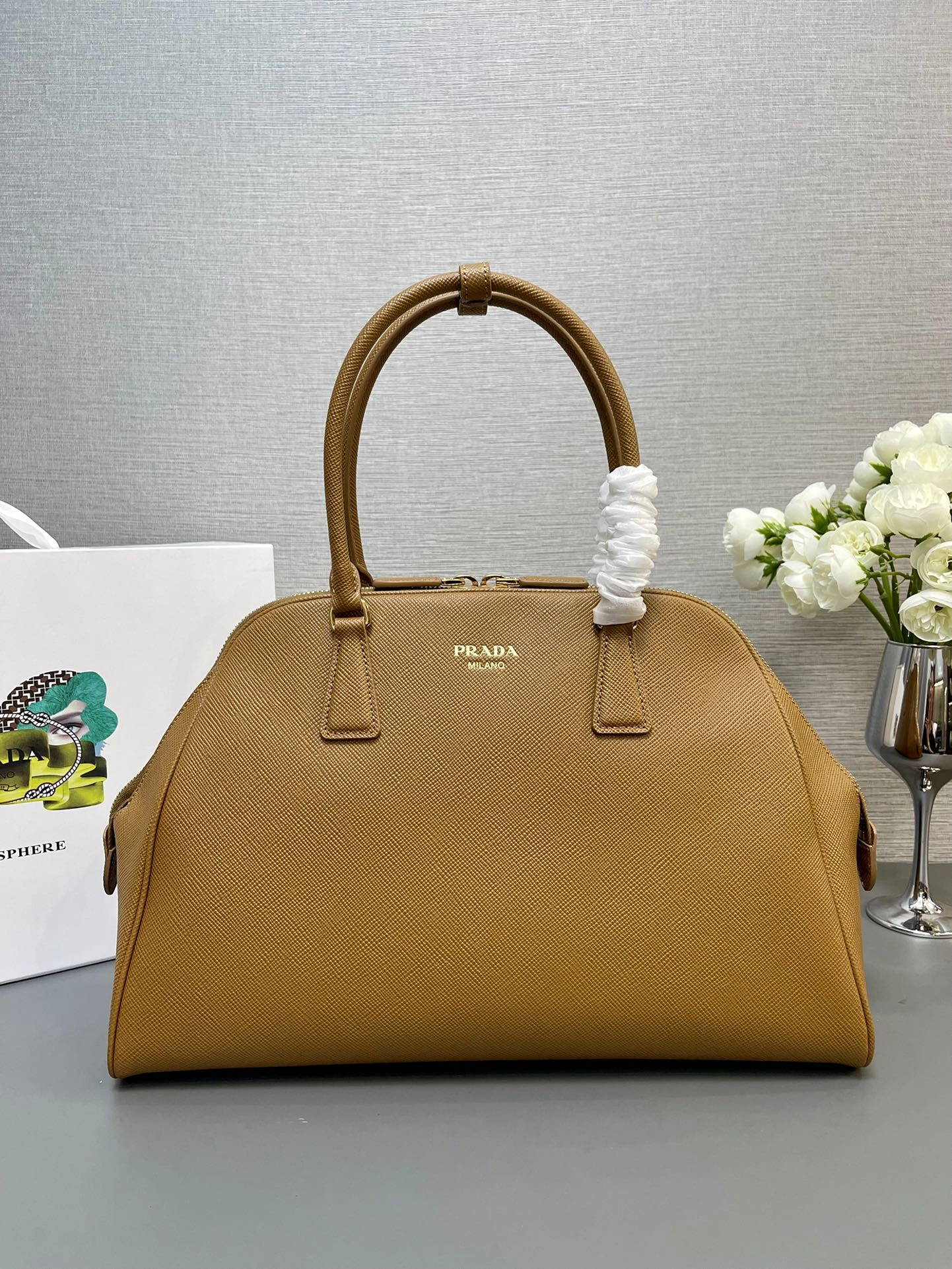 Prada Top Handle Bags Attractive 71627