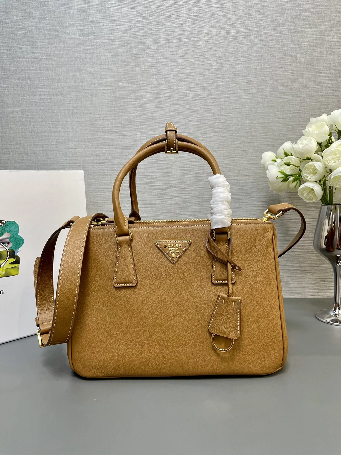 Prada Top Handle Bags Vibrant 71653