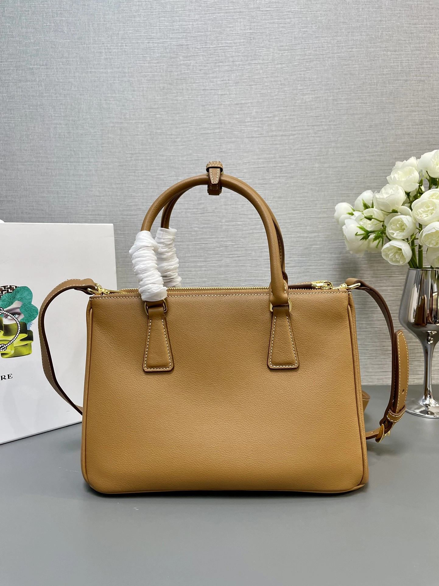 Prada Top Handle Bags Vibrant 71653