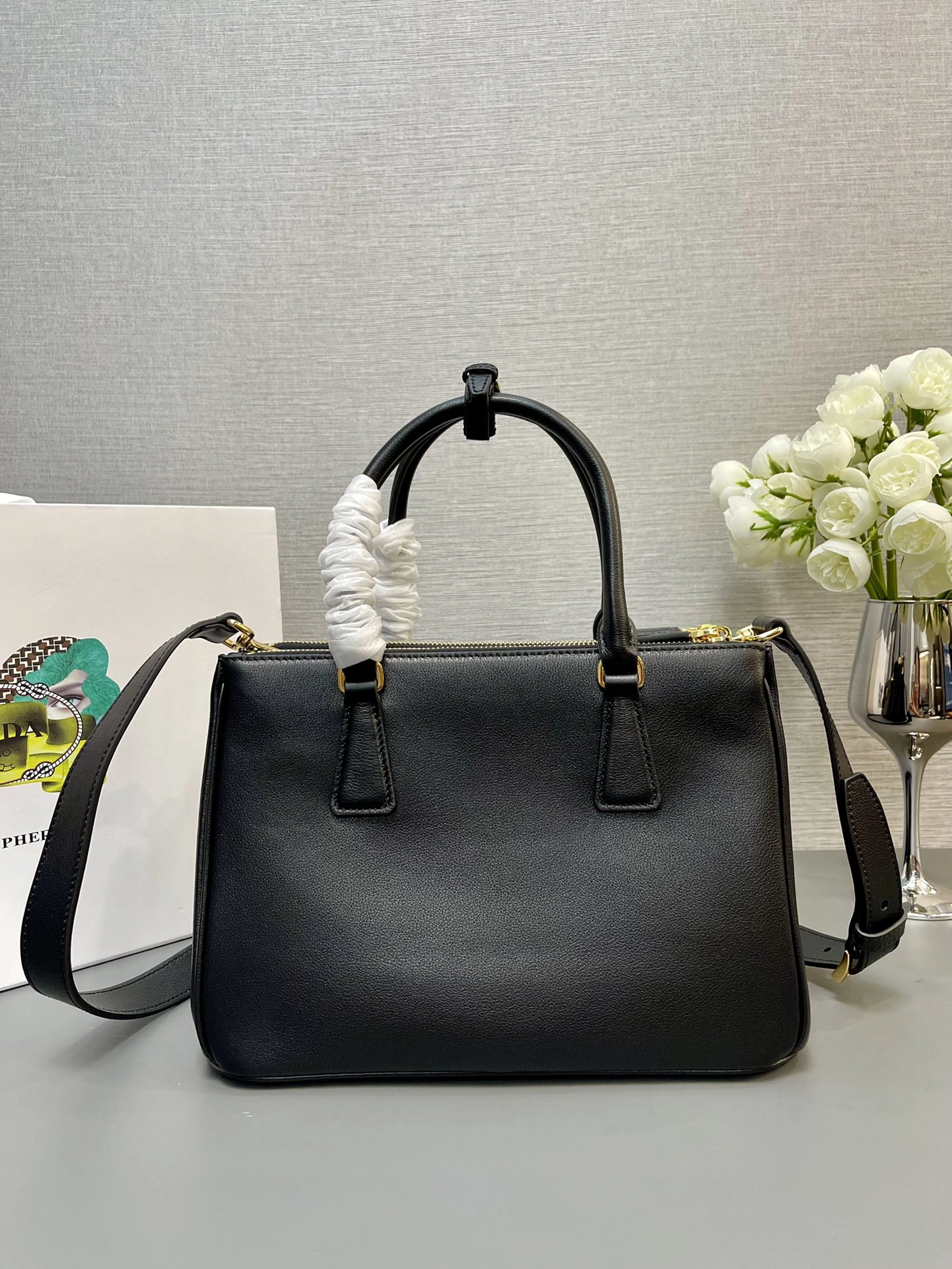 Stylish Prada Top Handle Bags 71620