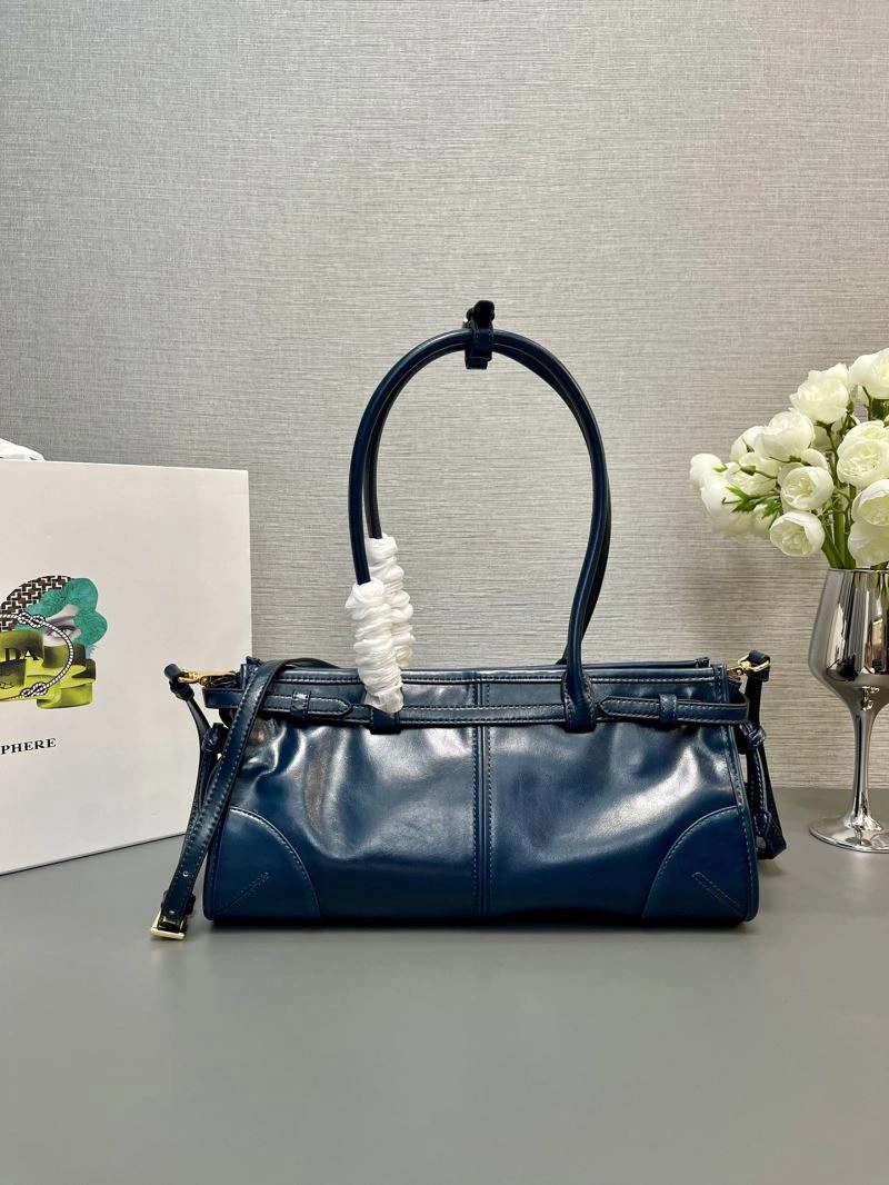 Prada Top Handle Bags Stretchable 66522