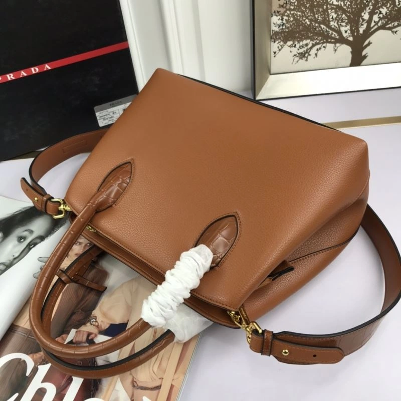 Prada Top Handle Bags ZipUp 82676