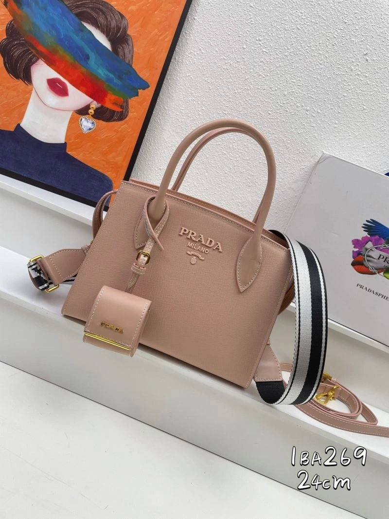 Prada Top Handle Bags WrinkleFree 82689