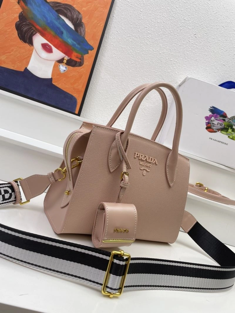Prada Top Handle Bags WrinkleFree 82689