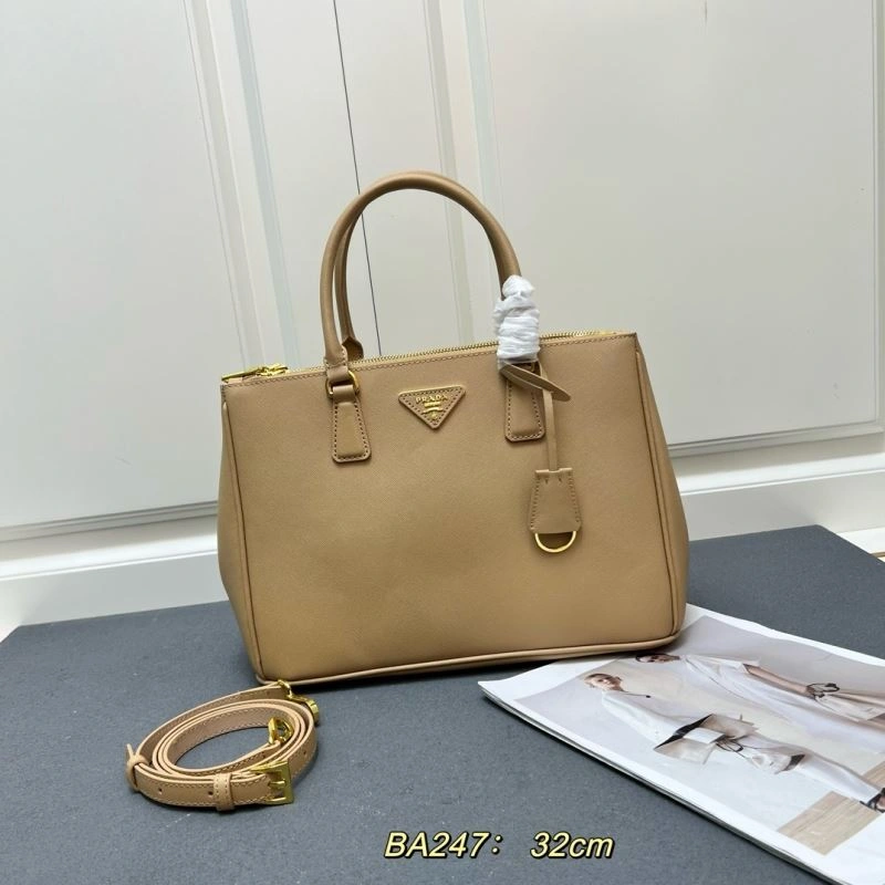 Prada Top Handle Bags Breathable 82556