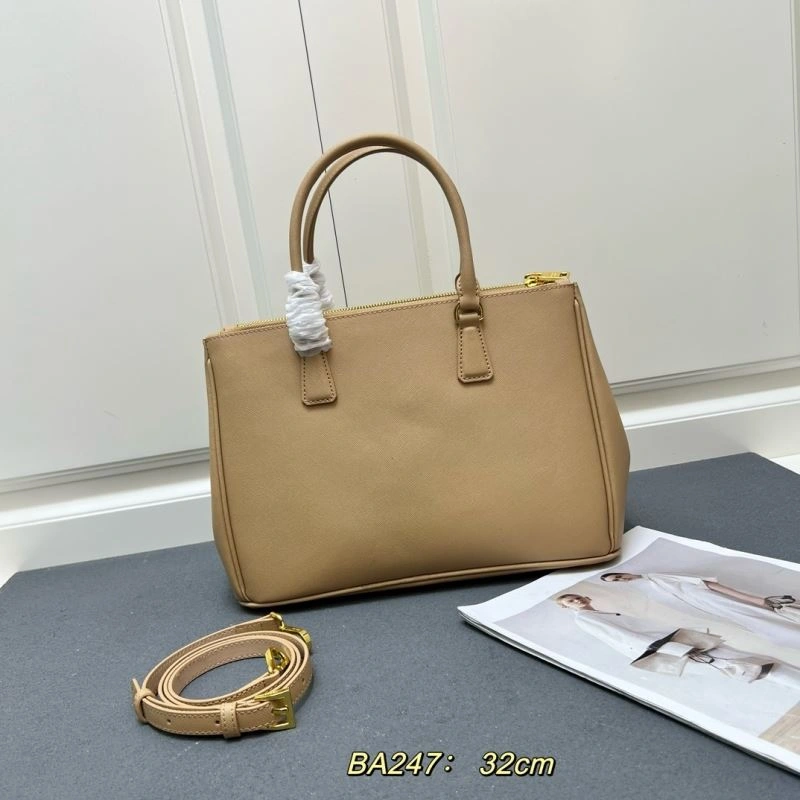 Prada Top Handle Bags Breathable 82556