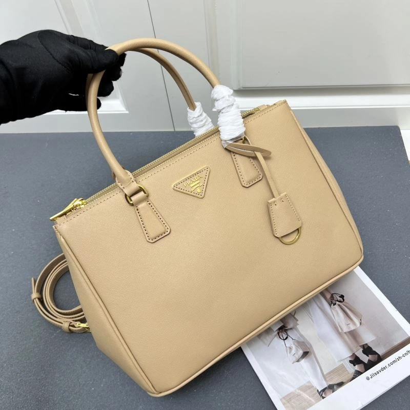Prada Top Handle Bags Breathable 82556