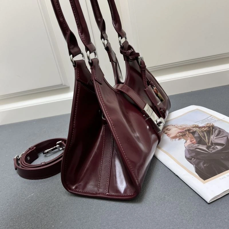 Prada Top Handle Bags Snug 82545