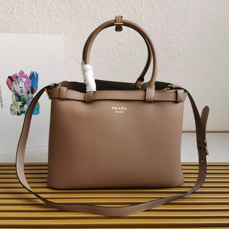 Prada Top Handle Bags Breathable 74790