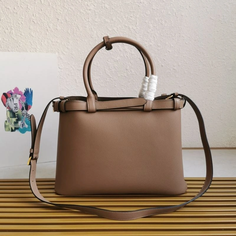 Prada Top Handle Bags Breathable 74790