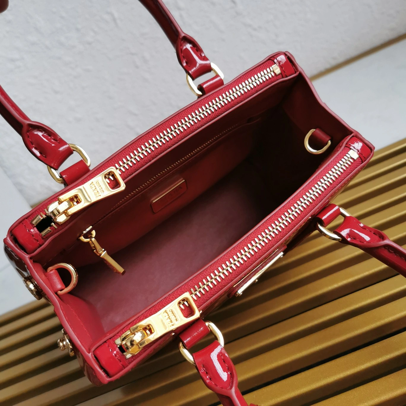 Prada Top Handle Bags Unisex 73576