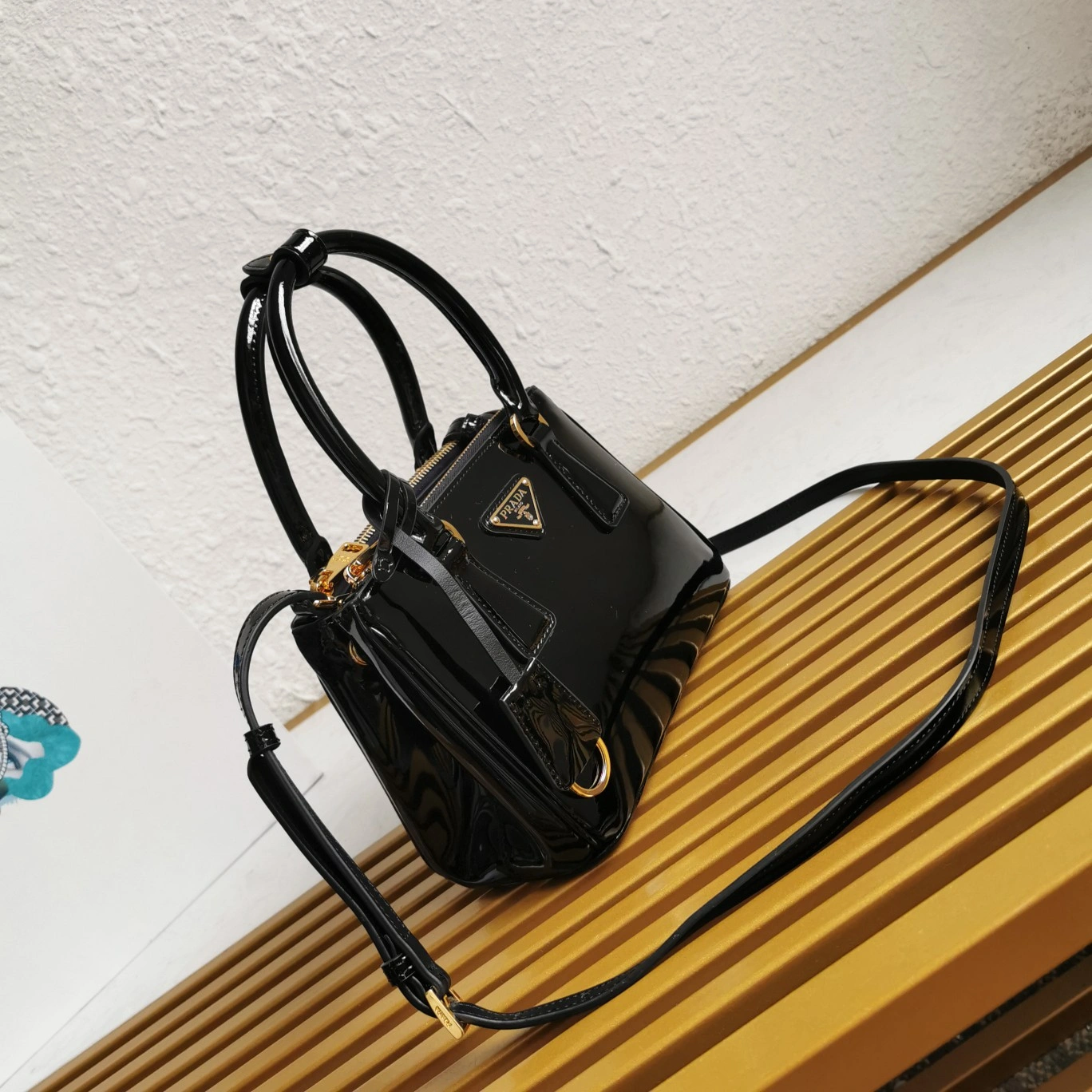 Prada Top Handle Bags Colorful 73587