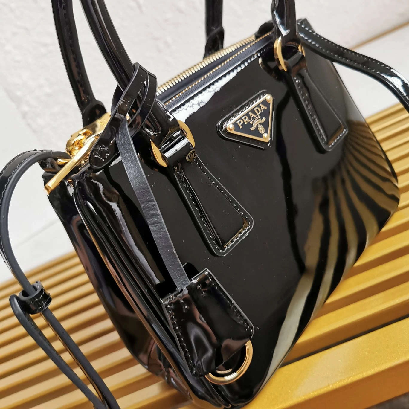 Prada Top Handle Bags Colorful 73587