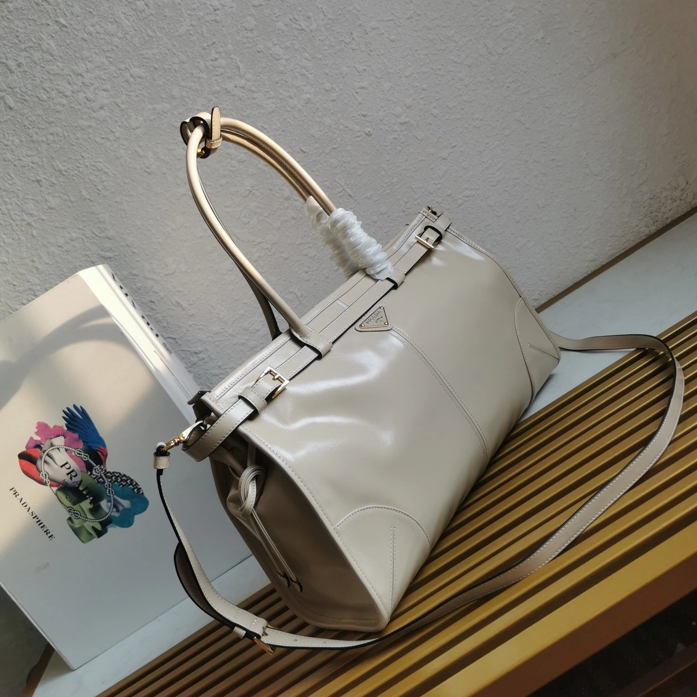 Prada Top Handle Bags Cozy 73583