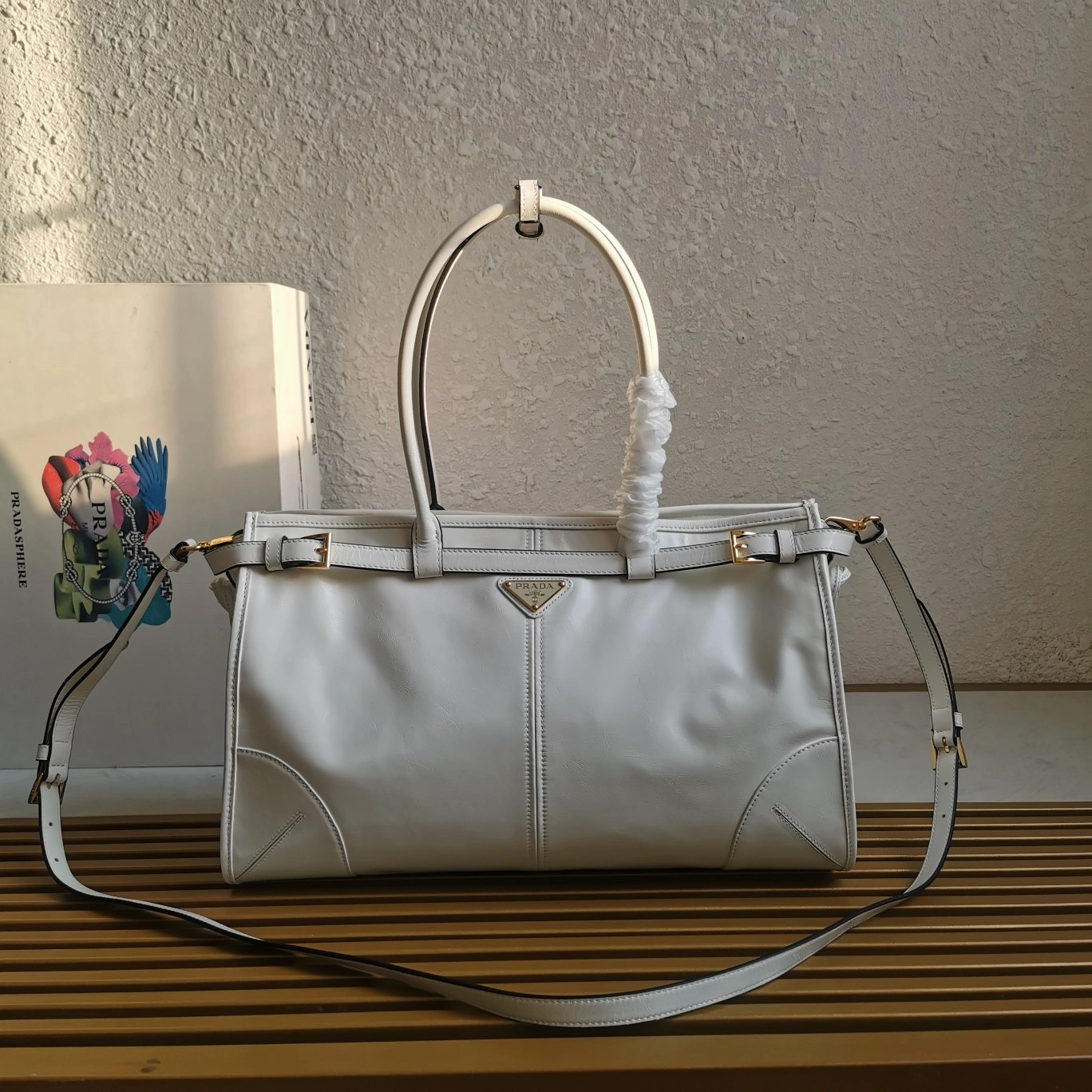 Prada Top Handle Bags Sleek 73577