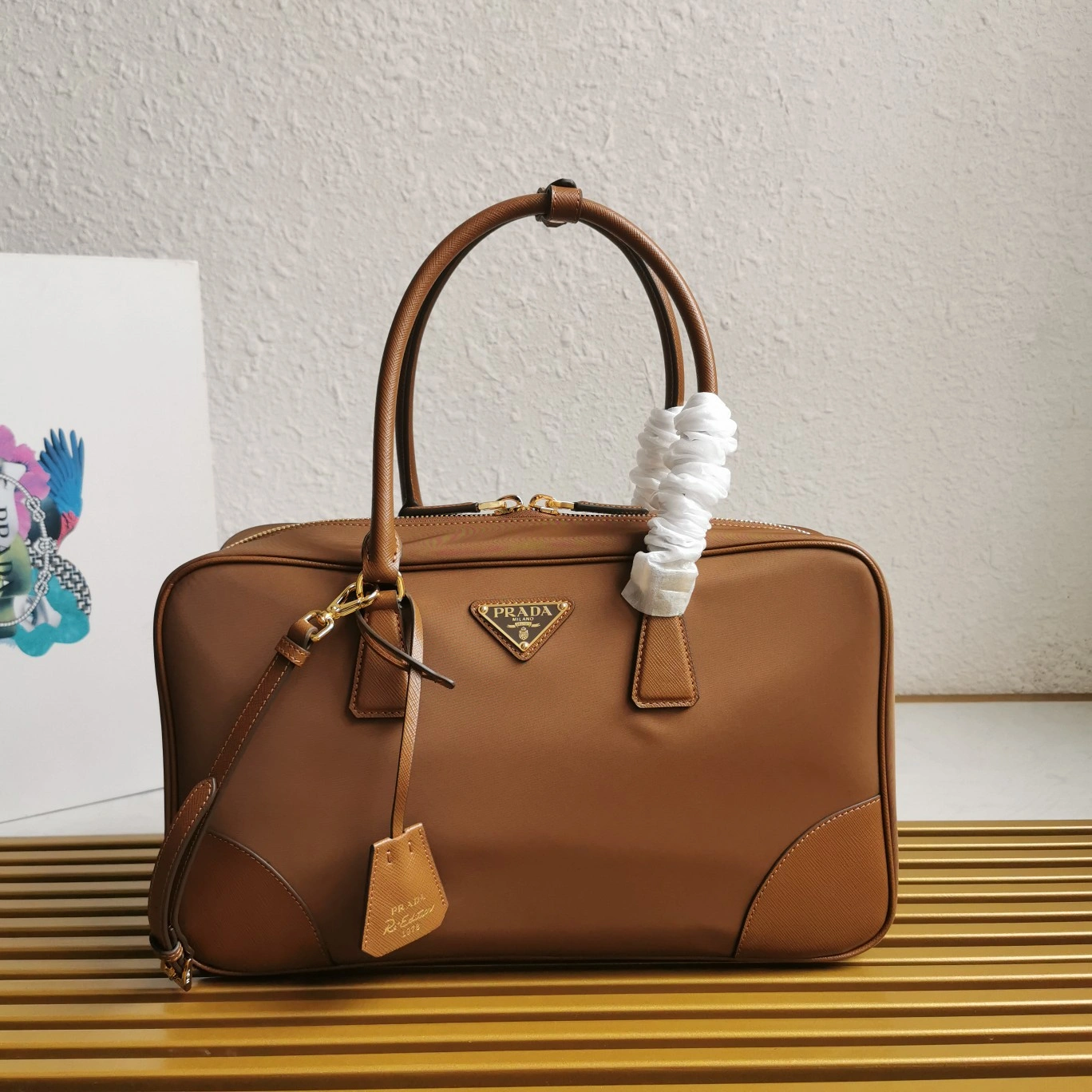 Prada Top Handle Bags SoftTouch 71546