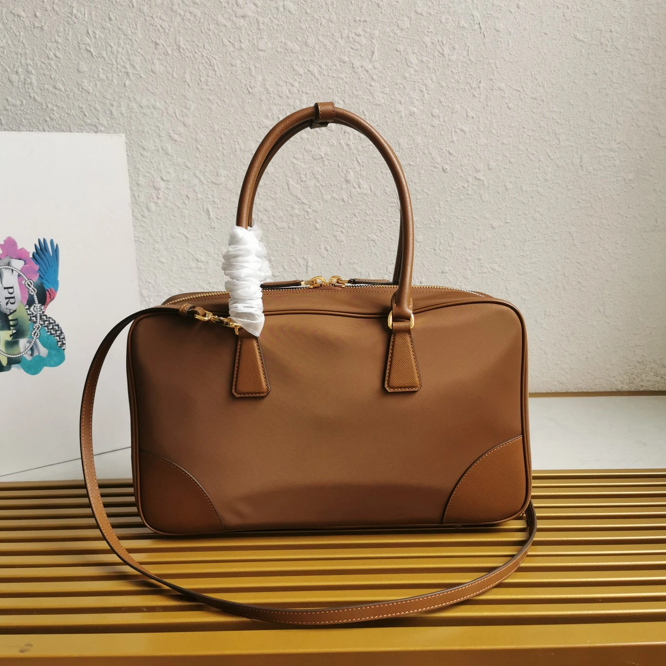 Prada Top Handle Bags SoftTouch 71546