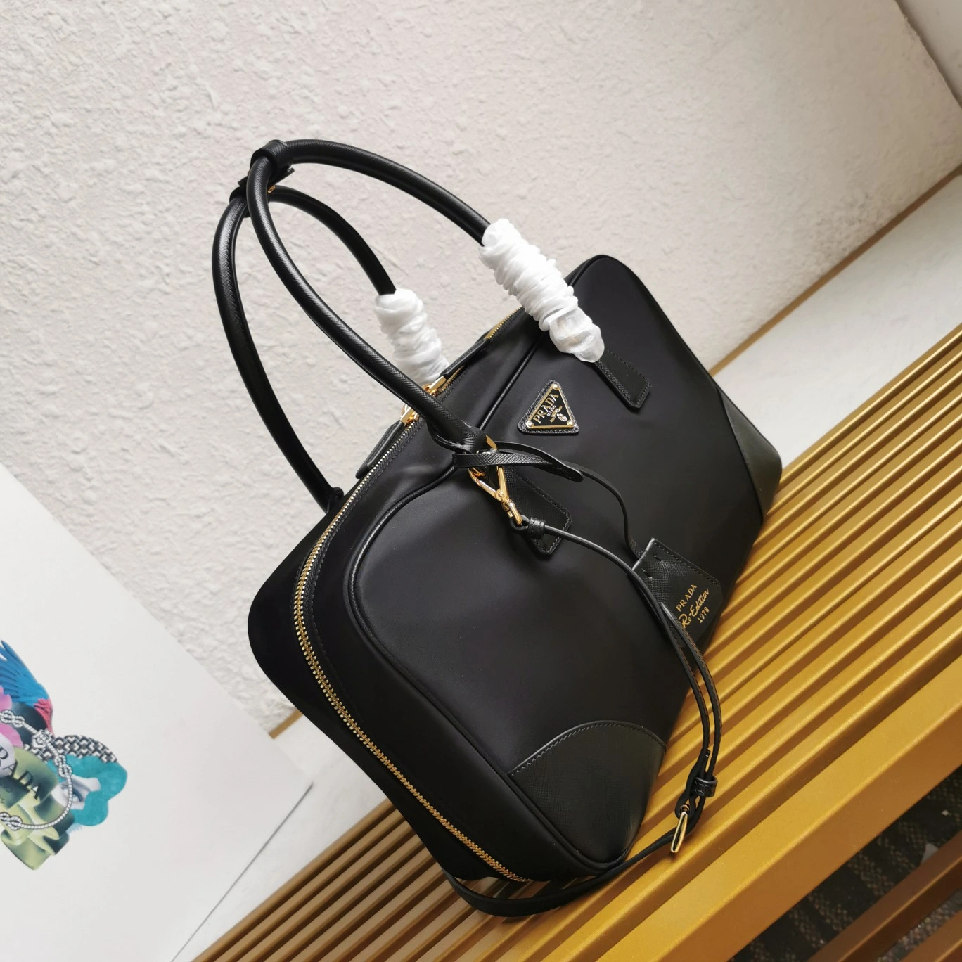 MoistureWicking Prada Top Handle Bags 71512