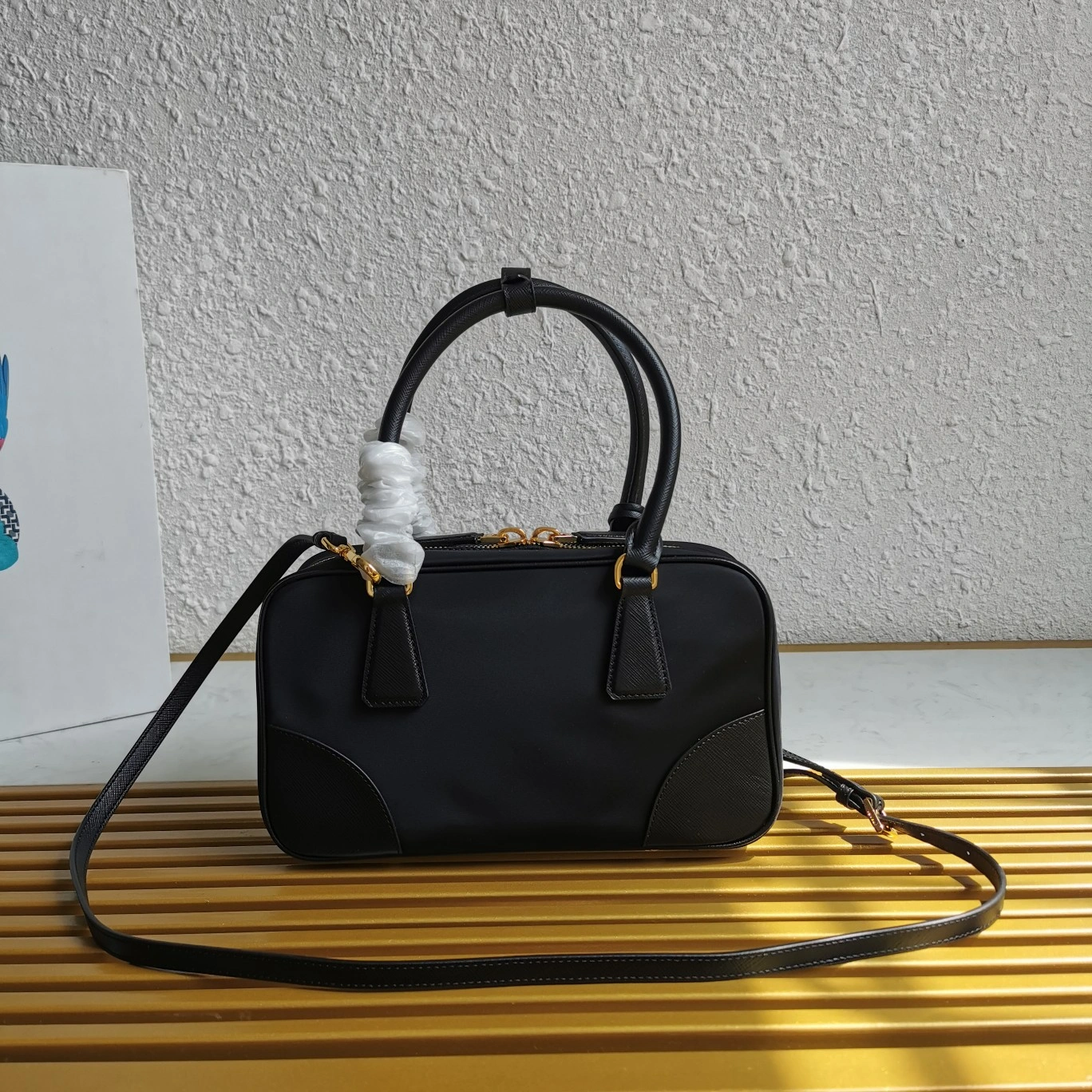 Prada Top Handle Bags SmoothTexture 71508
