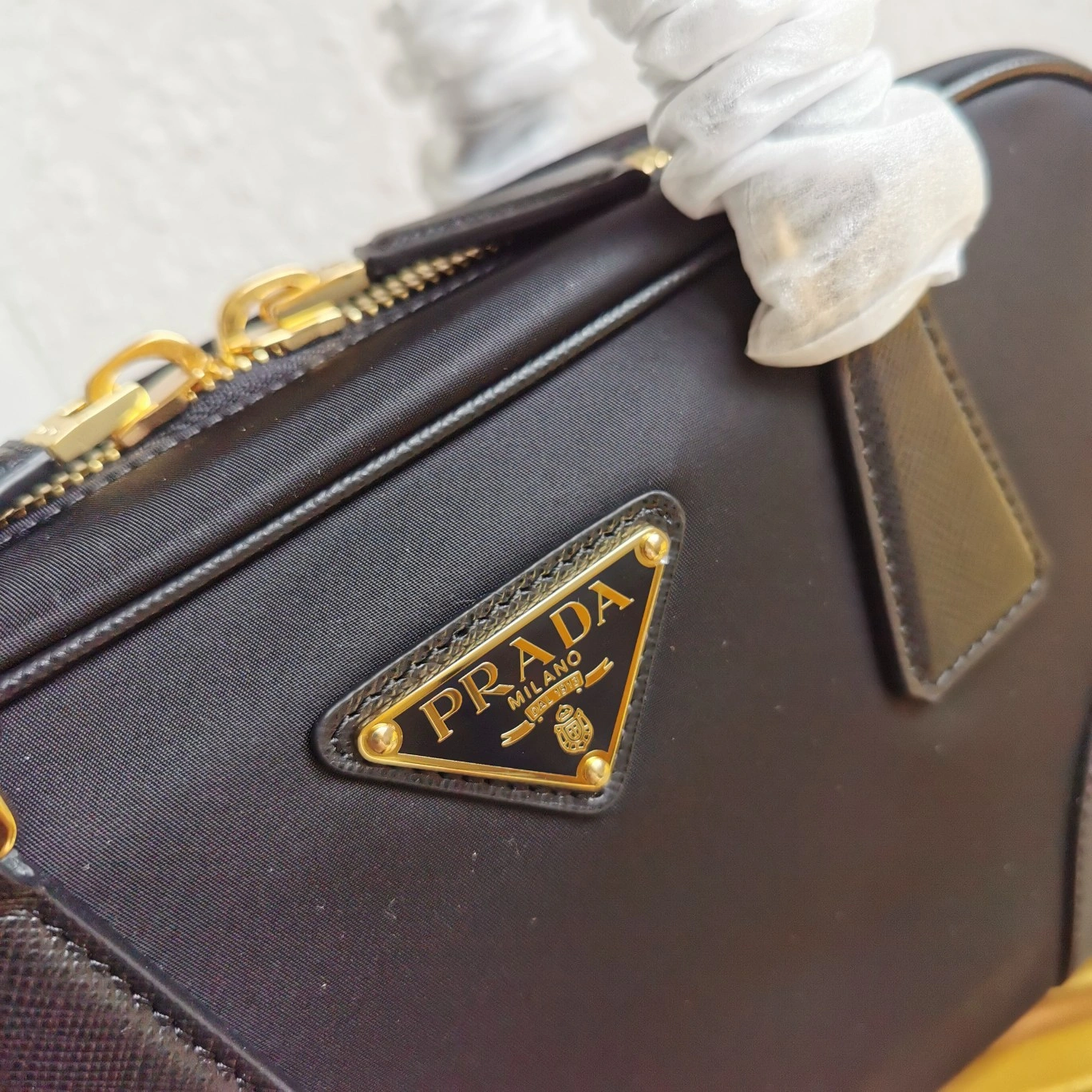Prada Top Handle Bags SmoothTexture 71508