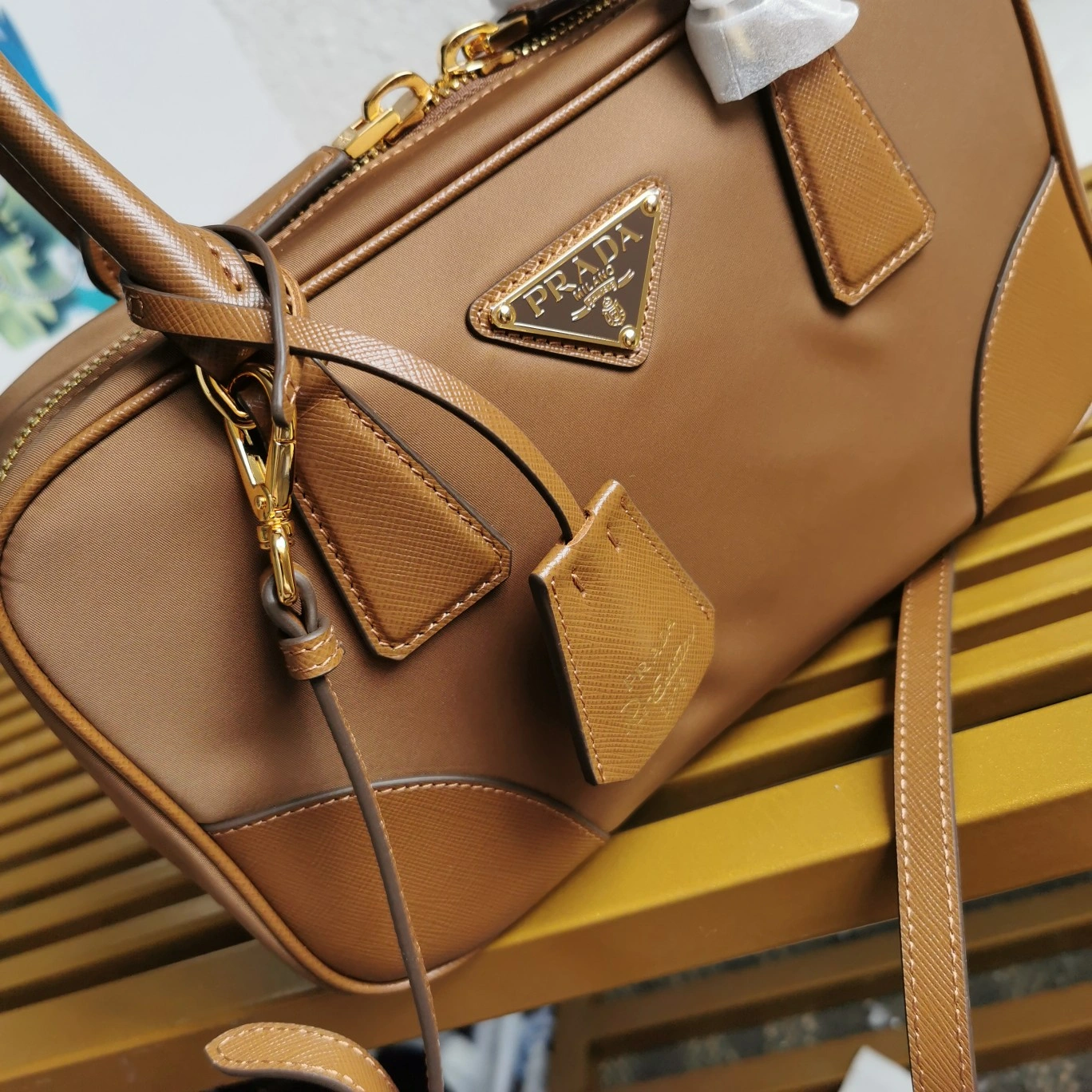 Prada Top Handle Bags Lightweight 71517