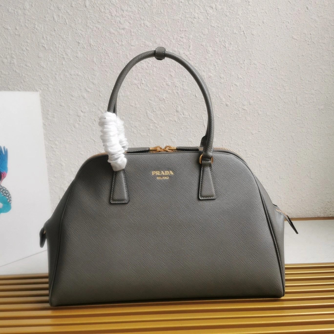 Prada Top Handle Bags WrinkleFree 71505