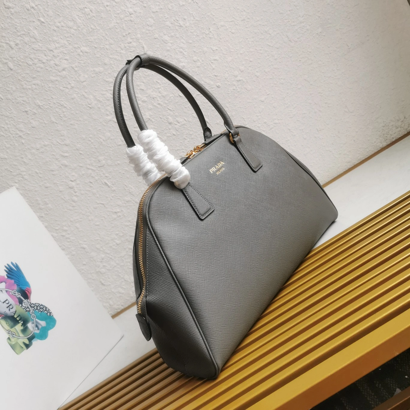Prada Top Handle Bags WrinkleFree 71505