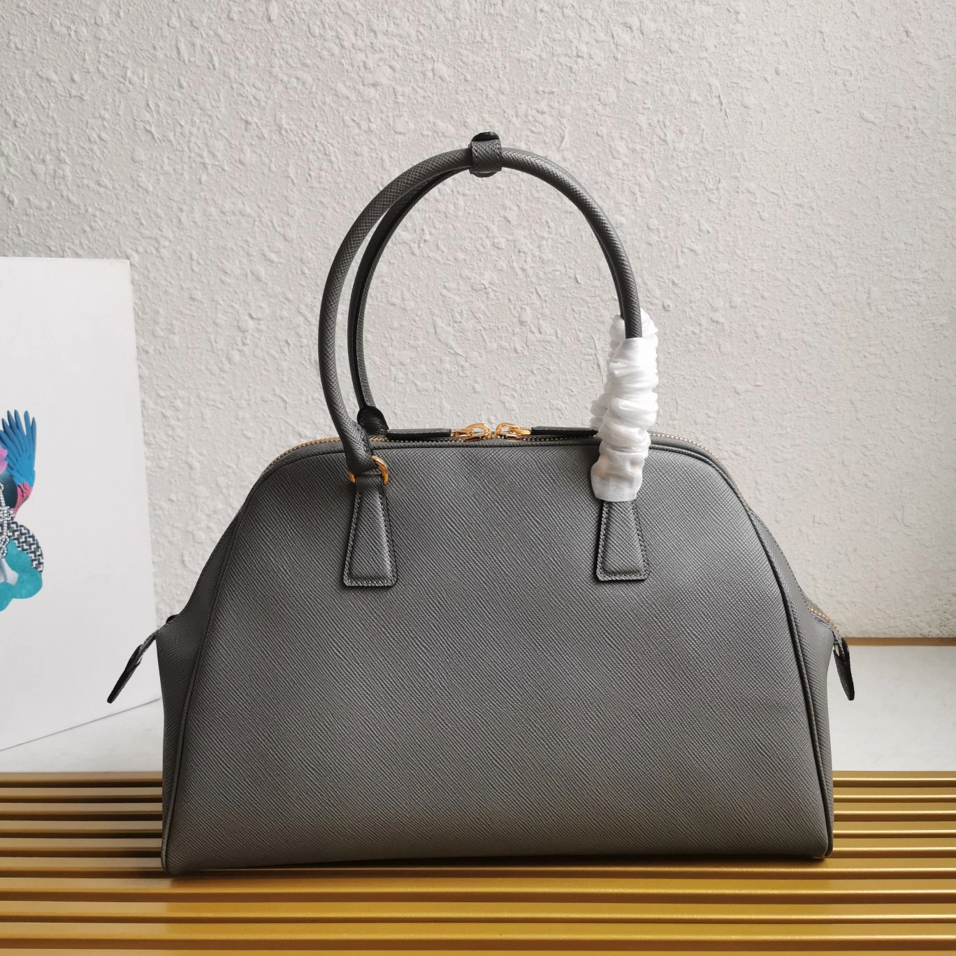 Prada Top Handle Bags WrinkleFree 71505