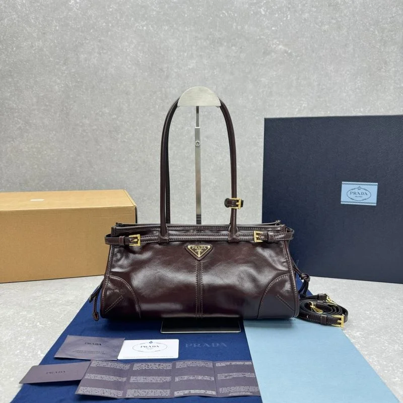 Unisex Prada Top Handle Bags 55622