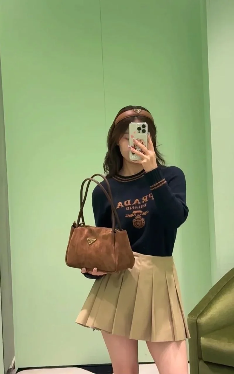 Prada Top Handle Bags Original 55631