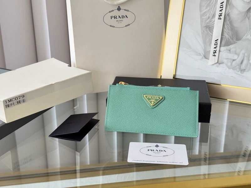 Prada Wallets Purse ZipUp 65980