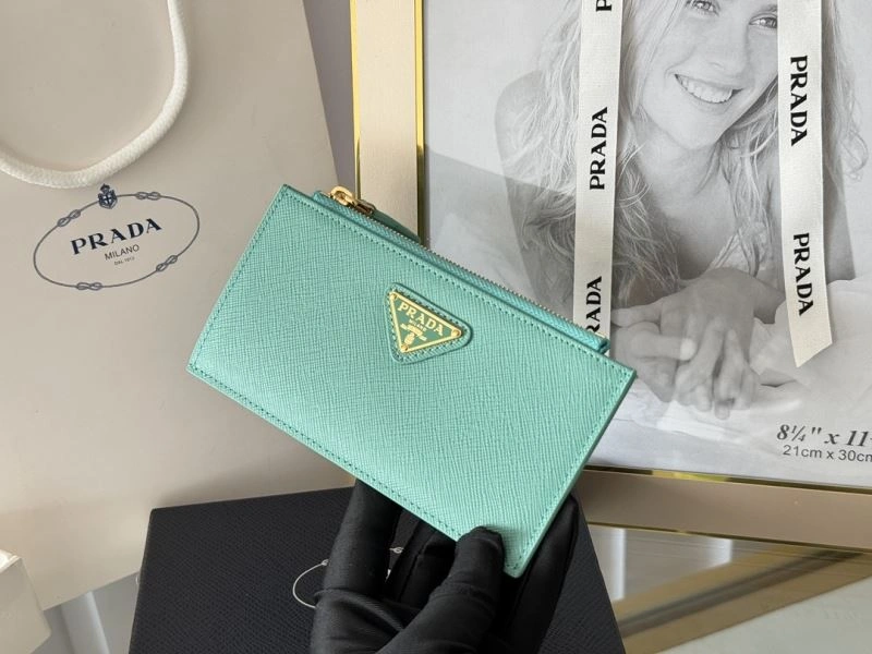 Prada Wallets Purse ZipUp 65980