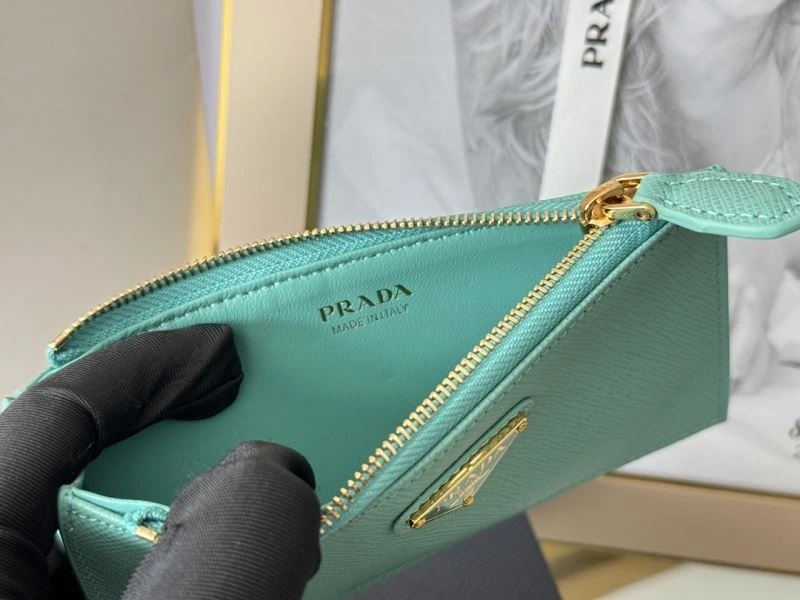 Prada Wallets Purse ZipUp 65980