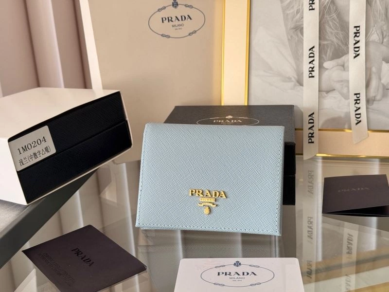 Prada Wallets Purse ZipUp 56960