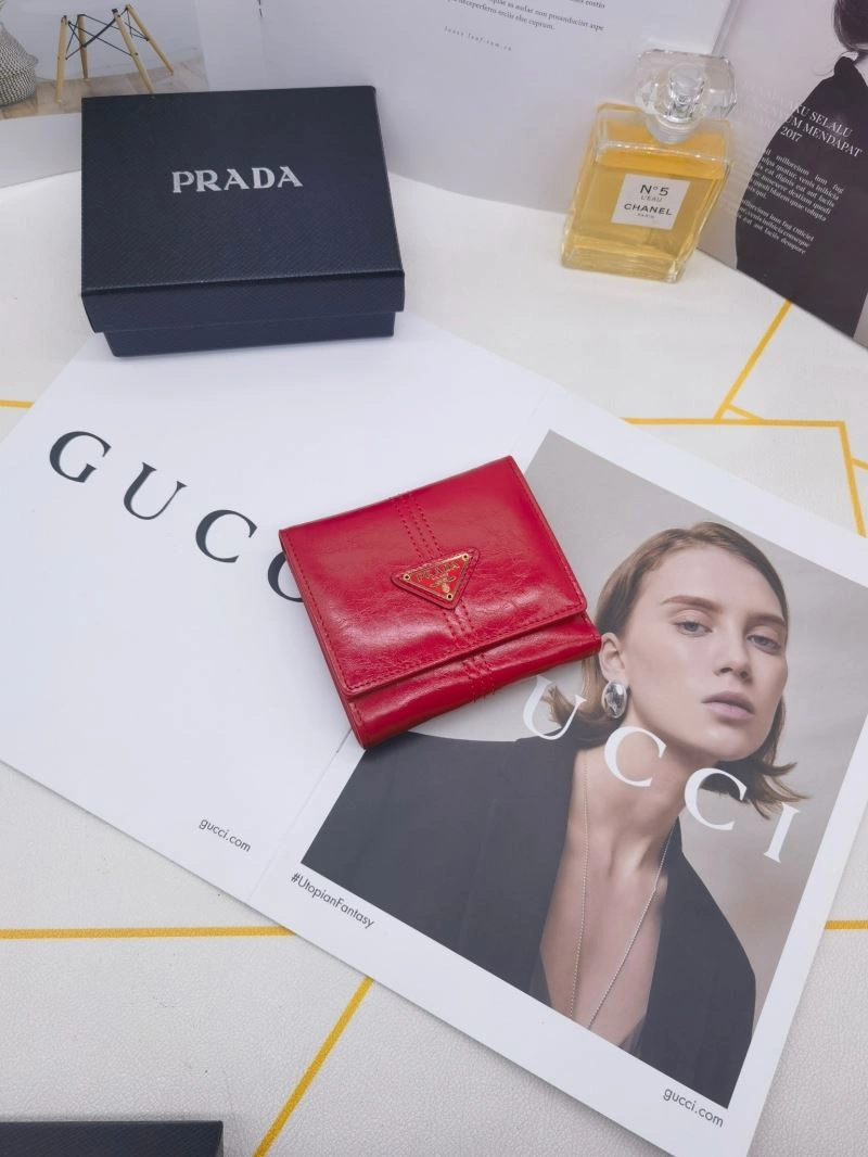 Prada Wallets Purse ZipUp 85810